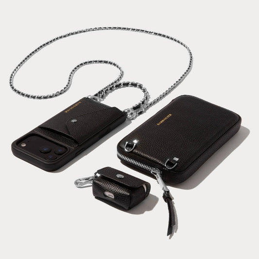 Lily Essentials Set - Black/Silver