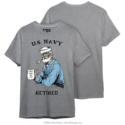 "Long Time, No Sea" Tee | Grey