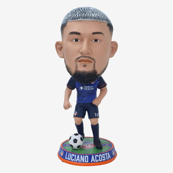 Luciano Acosta FC Cincinnati Field Stripe Bighead MLS Bobblehead