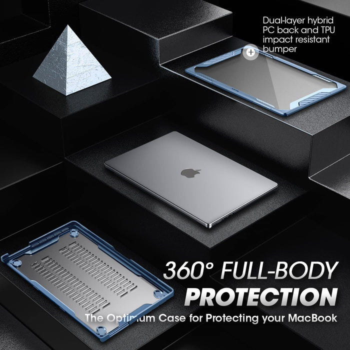 MacBook Pro 16 inch (2026-2021) Unicorn Beetle Case Cover-Blue