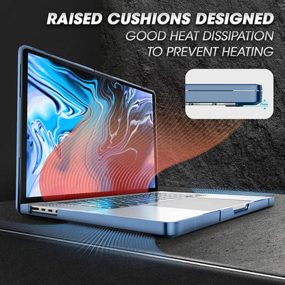 MacBook Pro 16 inch (2026-2021) Unicorn Beetle Case Cover-Blue