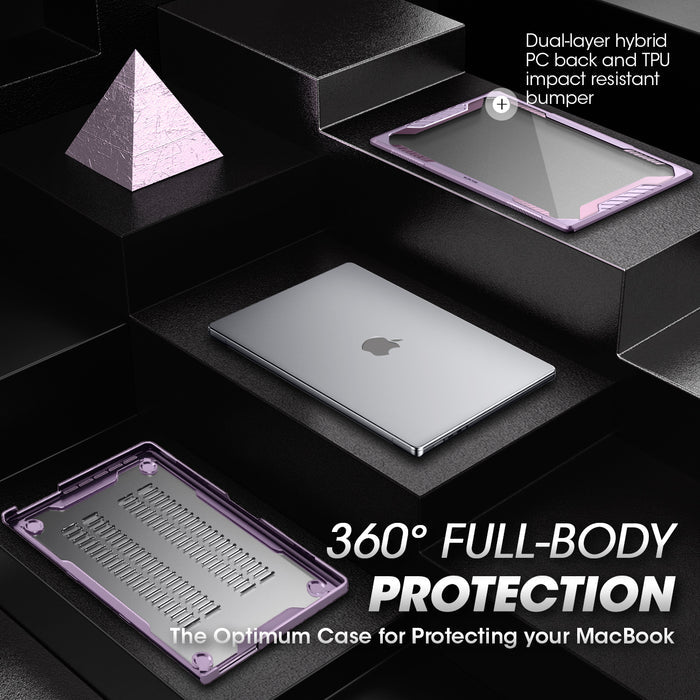 MacBook Pro 16 inch (2026-2021) Unicorn Beetle Case Cover-Purple