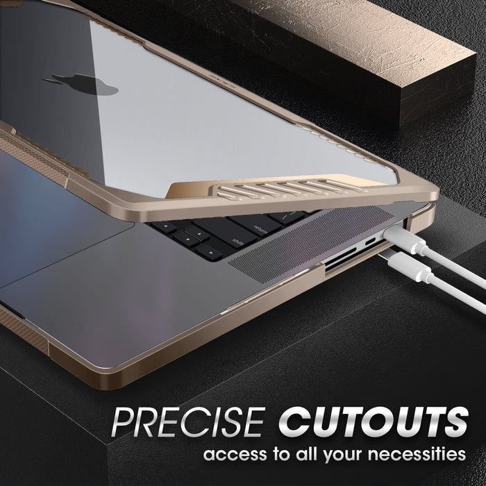 MacBook Pro 16 inch (2026-2021) Unicorn Beetle Case Cover-Tan