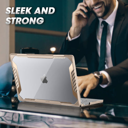 MacBook Pro 16 inch (2026-2021) Unicorn Beetle Case Cover-Tan