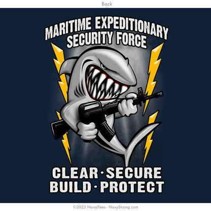"Maritime Expeditionary Security Force" Tee | Navy