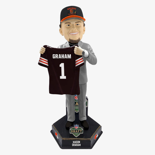 Mason Graham Cleveland Browns 2025 NFL Draft Pick NFL Bobblehead