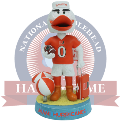 Miami Hurricanes Sebastian the Ibis Welcome to Miami Bobblehead (Presale)