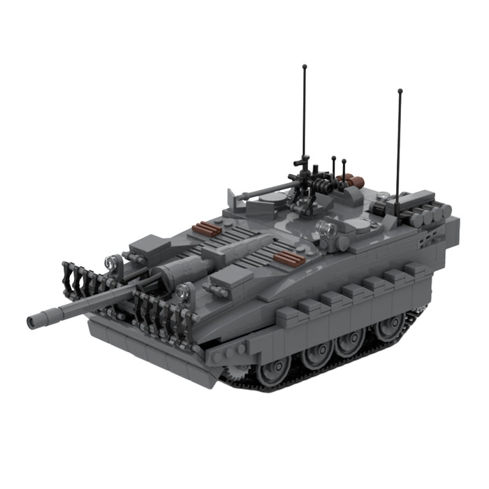 Militärpanzer STRV - 103B Klemmbausteine - LesDiy - Klemmbausteine