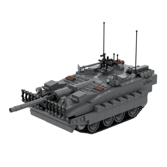 Militärpanzer STRV - 103B Klemmbausteine - LesDiy - Klemmbausteine