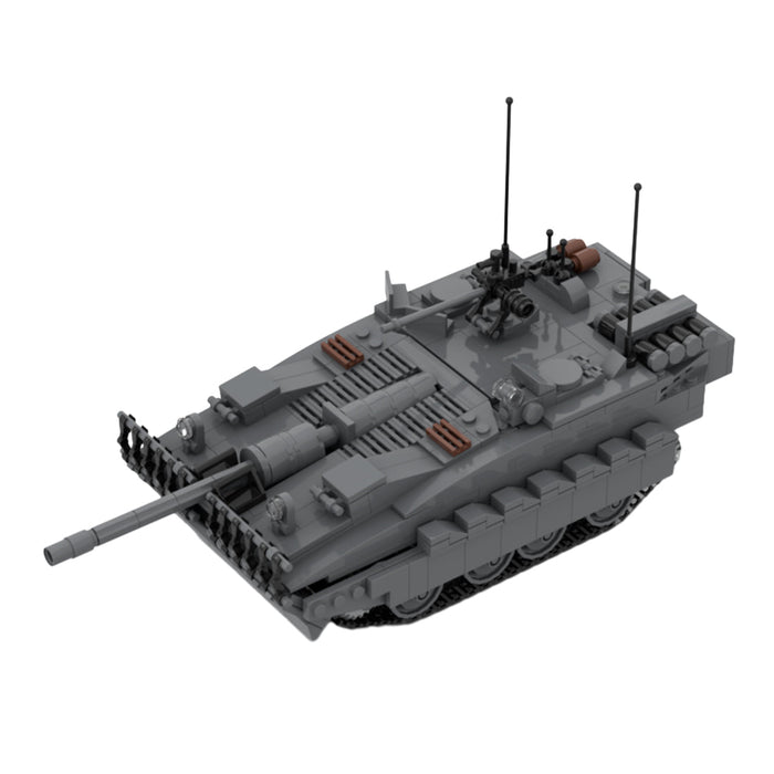 Militärpanzer STRV - 103B Klemmbausteine - LesDiy - Klemmbausteine