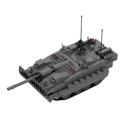 Militärpanzer STRV - 103B Klemmbausteine - LesDiy - Klemmbausteine