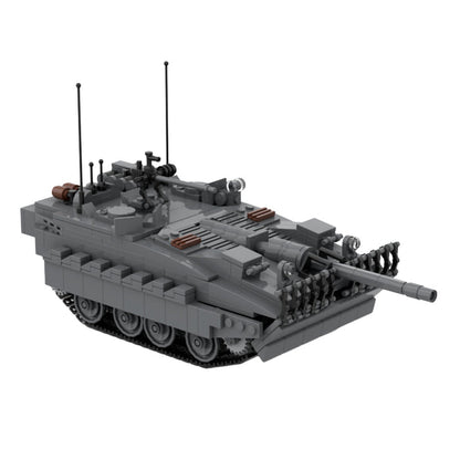 Militärpanzer STRV - 103B Klemmbausteine - LesDiy - Klemmbausteine