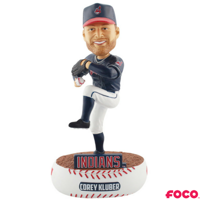 Corey Kluber - Cleveland Indians (Navy Jersey)
