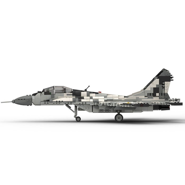 MOC - 106680 Ukraine Mig - 29 "The Ghost of Kyiv" - 1/35 Klemmbausteine - LesDiy - Klemmbausteine