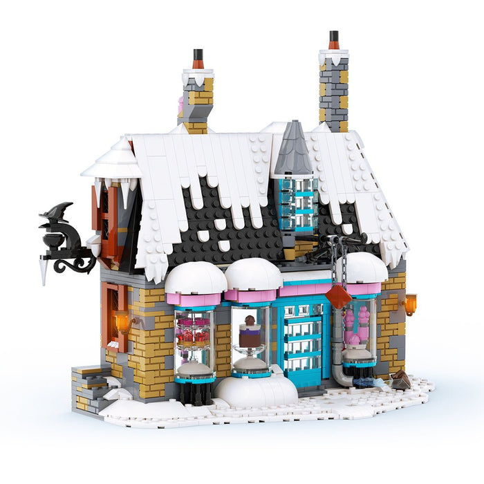 MOC - 114444 Winter Magic Candy House Klemmbausteine - LesDiy - Klemmbausteine