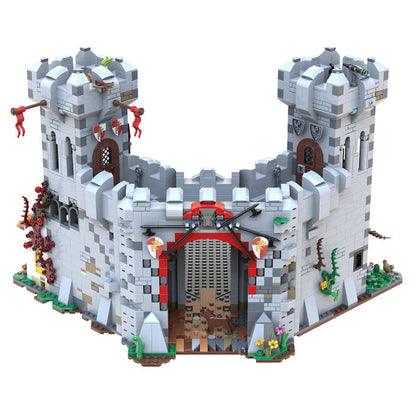 MOC - 120736 Mittelalterliche Burg Klemmbausteine - LesDiy - Klemmbausteine