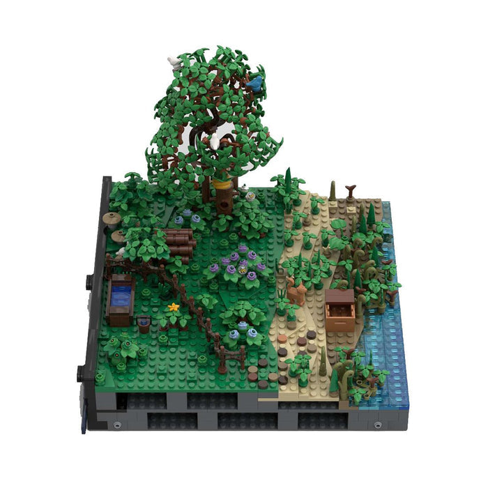 MOC - 131121 A2 - Landschafts - Submodul Klemmbausteine - LesDiy - Klemmbausteine