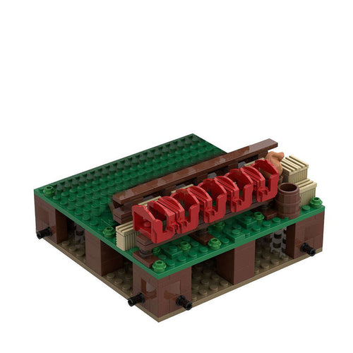 MOC - 139859 Roman Field Camp Space for Horses Klemmbausteine - LesDiy - Klemmbausteine