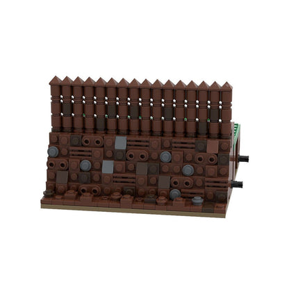 MOC - 139859 Roman Field Camp Straight Palisade Klemmbausteine - LesDiy - Klemmbausteine