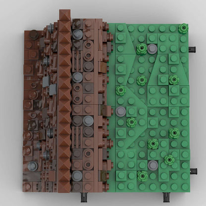 MOC - 139859 Roman Field Camp Straight Palisade Klemmbausteine - LesDiy - Klemmbausteine