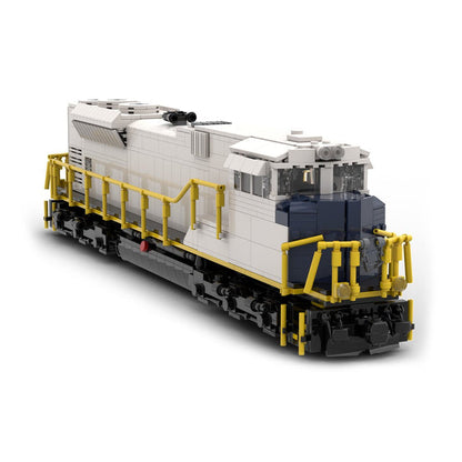 MOC - 152216 Fortescue Metals Group FMG SD70ACE Klemmbausteine - LesDiy - Klemmbausteine