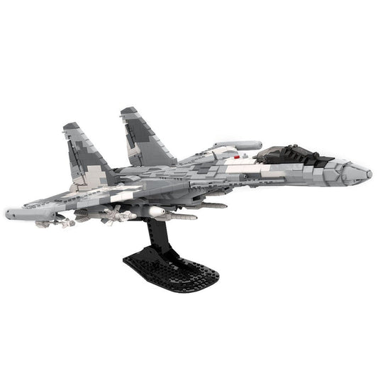 MOC - 196507 Su - 35 blue 902 Klemmbausteine - LesDiy - Klemmbausteine