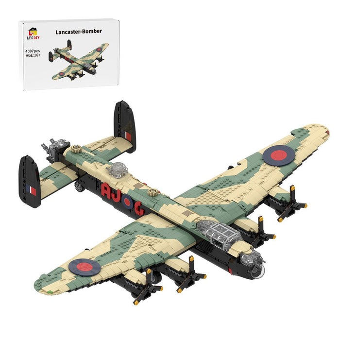 MOC - 235567 Avro Lancaster Klemmbausteine - LesDiy - Klemmbausteine