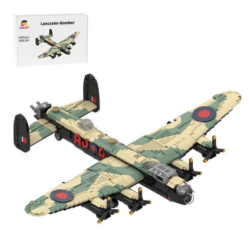 MOC - 235567 Avro Lancaster Klemmbausteine - LesDiy - Klemmbausteine