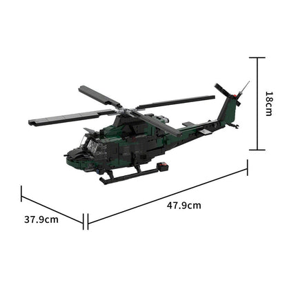 MOC - 236728 CH - 146 | Canadian Multirole Helicopter Klemmbausteine - LesDiy - Klemmbausteine