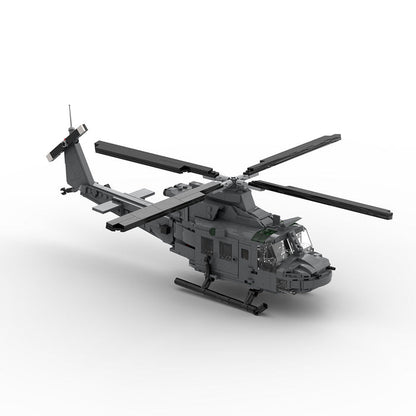 MOC - 236742 Bell 412 | International Multirole Helicopter Klemmbausteine - LesDiy - Klemmbausteine