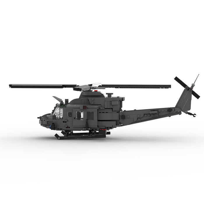 MOC - 236742 Bell 412 | International Multirole Helicopter Klemmbausteine - LesDiy - Klemmbausteine