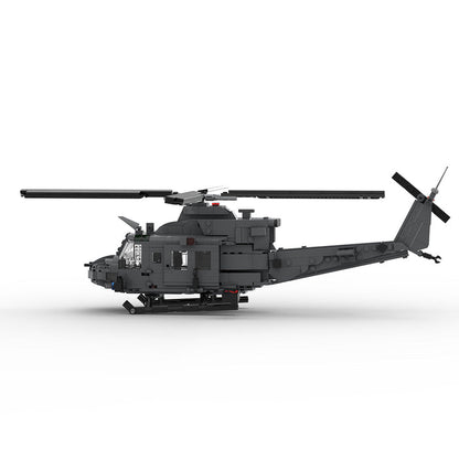 MOC - 236742 Bell 412 | International Multirole Helicopter Klemmbausteine - LesDiy - Klemmbausteine