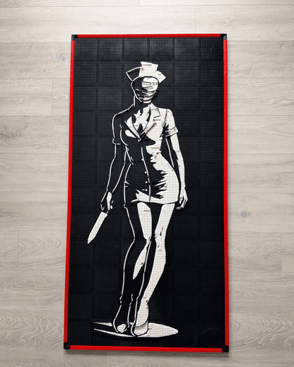 MOC - 238853 art relief of a female horror character Klemmbausteine - LesDiy - Klemmbausteine