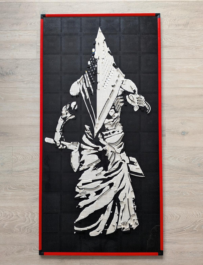 MOC - 238914 art relief of a male horror character Klemmbausteine - LesDiy - Klemmbausteine