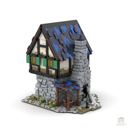 MOC - 44070 Mittelalterliche Schmiede - LesDiy - Klemmbausteine