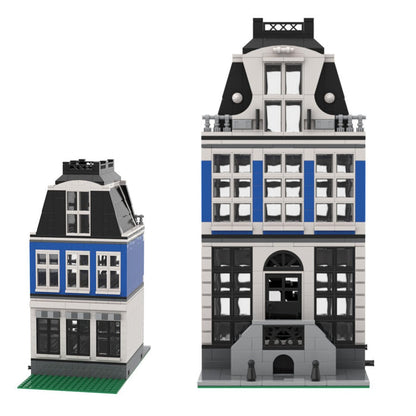 MOC - 48777 Amsterdam - MINI Canal House Nr 3(2 level) Klemmbausteine - LesDiy - Klemmbausteine