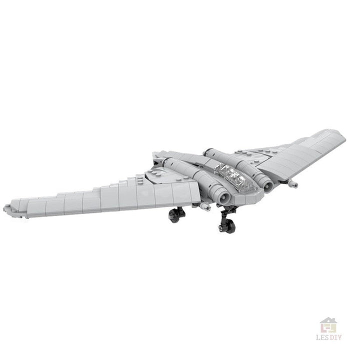 MOC - 55320 Horten Ho 229 Jagdflugzeug - LesDiy - Klemmbausteine