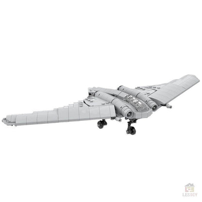 MOC - 55320 Horten Ho 229 Jagdflugzeug - LesDiy - Klemmbausteine