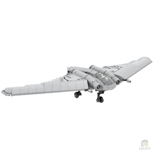 MOC - 55320 Horten Ho 229 Jagdflugzeug - LesDiy - Klemmbausteine