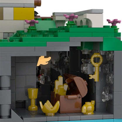 MOC - 90994 The Pirate Series The Conquered Outpost Klemmbausteine - LesDiy - Klemmbausteine