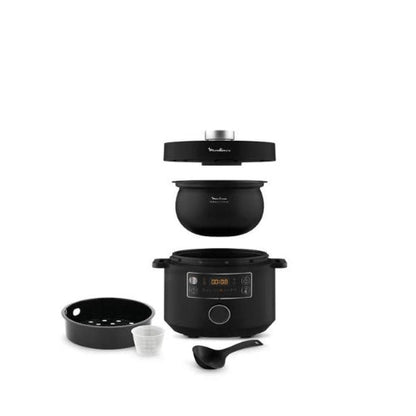 Moulinex Pressure Cooker, 5Lit, 1200Watts, Black