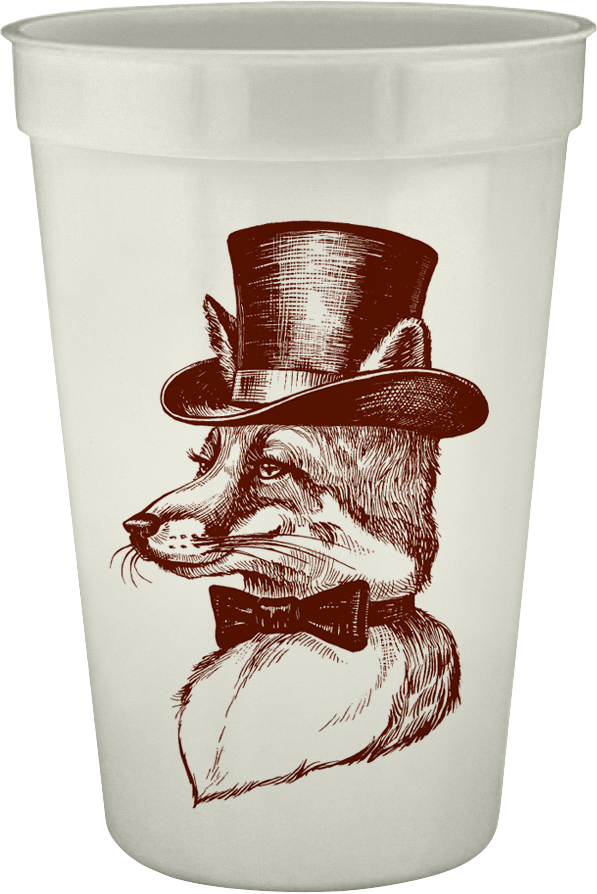 Mr. Fox 16oz Pearlized Cup