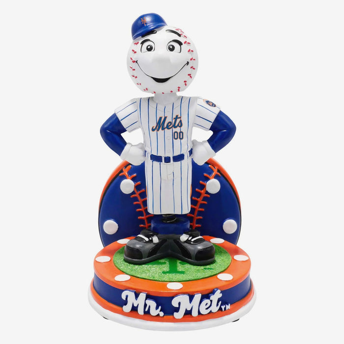 Mr. Met New York Mets Mascot Body MLB Baseball Bobblehead