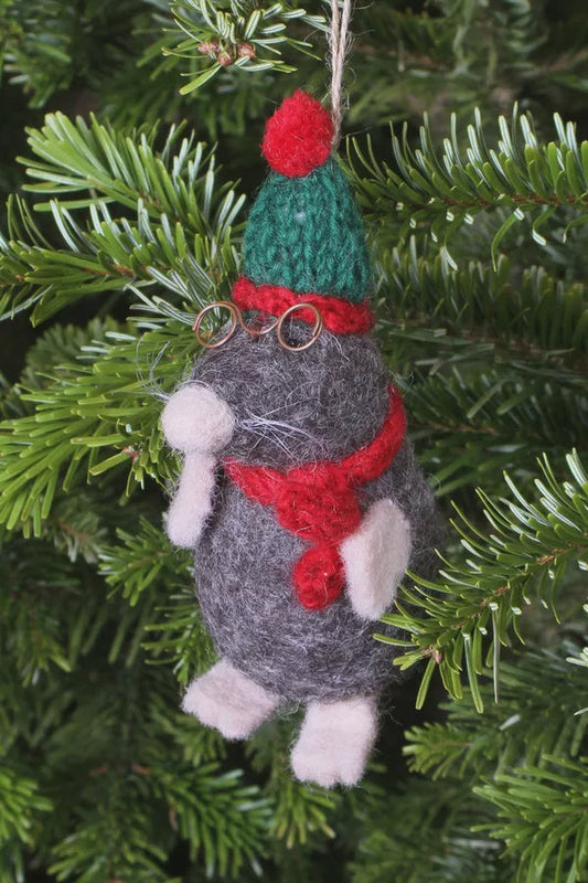 Mr Mole Christmas Decoration