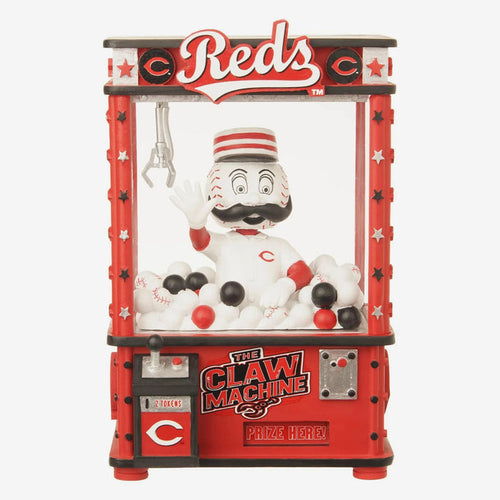 Mr. Redlegs Cincinnati Reds Claw Machine MLB Baseball Bobblehead