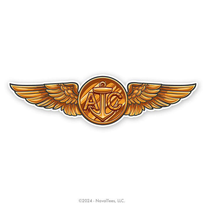 "Naval Aircrewman" Vinyl Sticker | 3.75 x 13 in