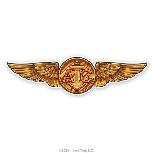 "Naval Aircrewman" Vinyl Sticker | 3.75 x 13 in