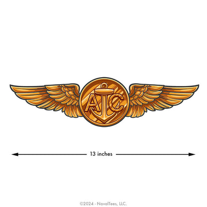 "Naval Aircrewman" Vinyl Sticker | 3.75 x 13 in