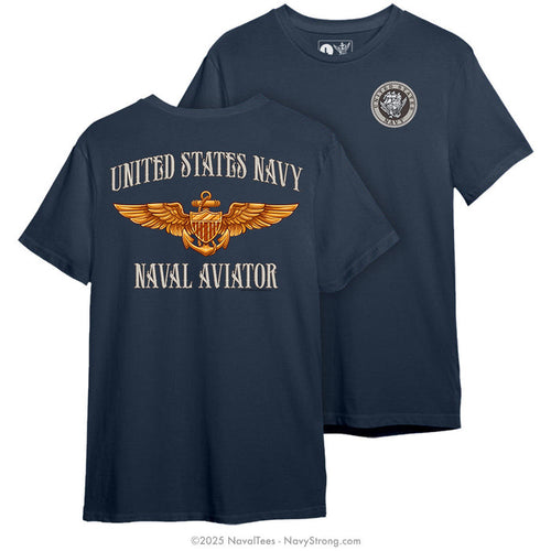 "Naval Aviator" Tee | Navy