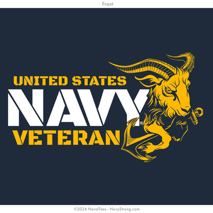 "Navy Veteran Ram" Tee | Navy
